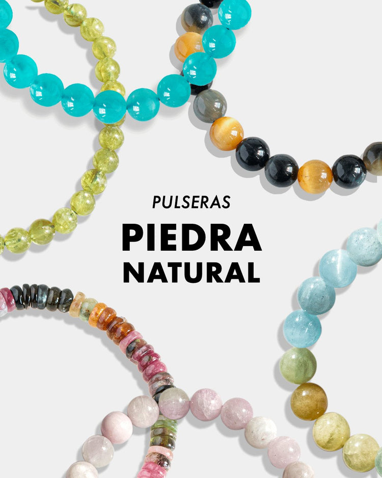 Pulseras de Piedras Naturales