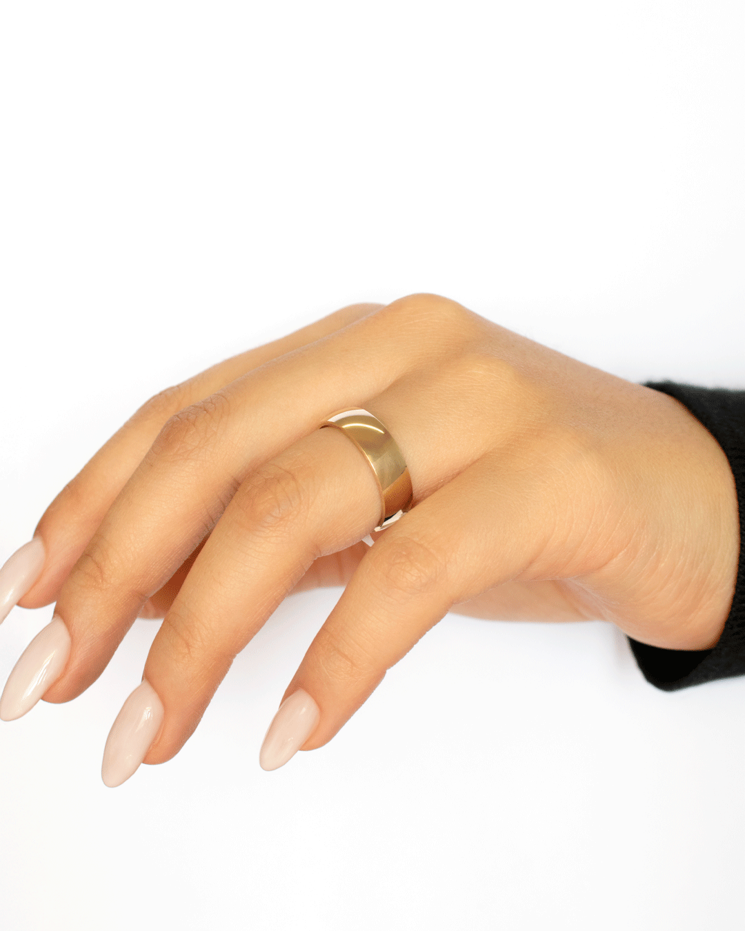 Argolla de Matrimonio Clásica Confort de Oro Amarillo