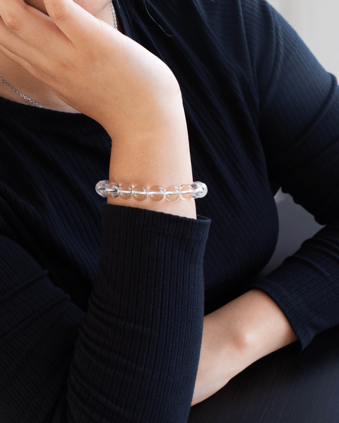 Pulsera de Cuarzo Cristal