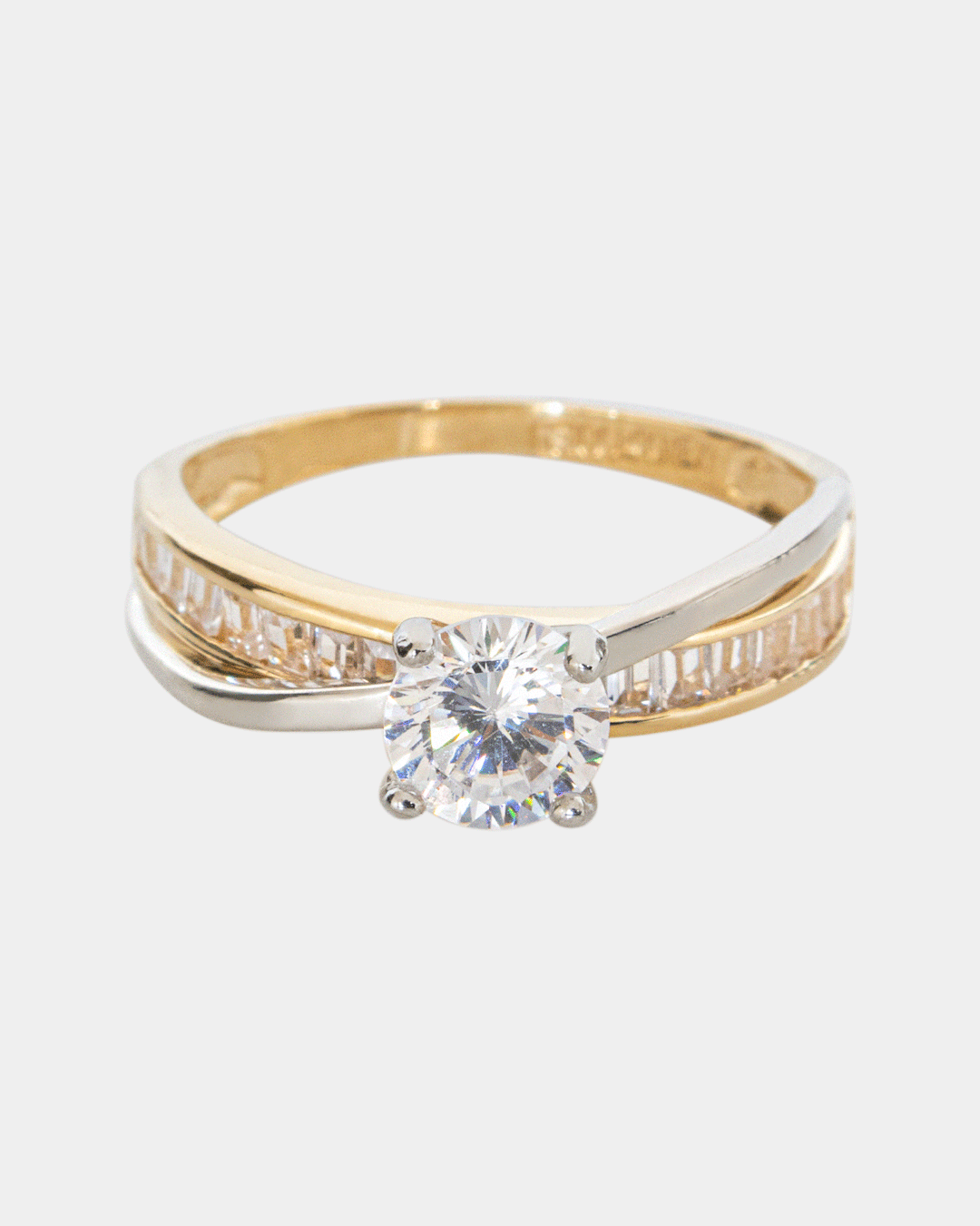 Anillo de Compromiso Amarillo