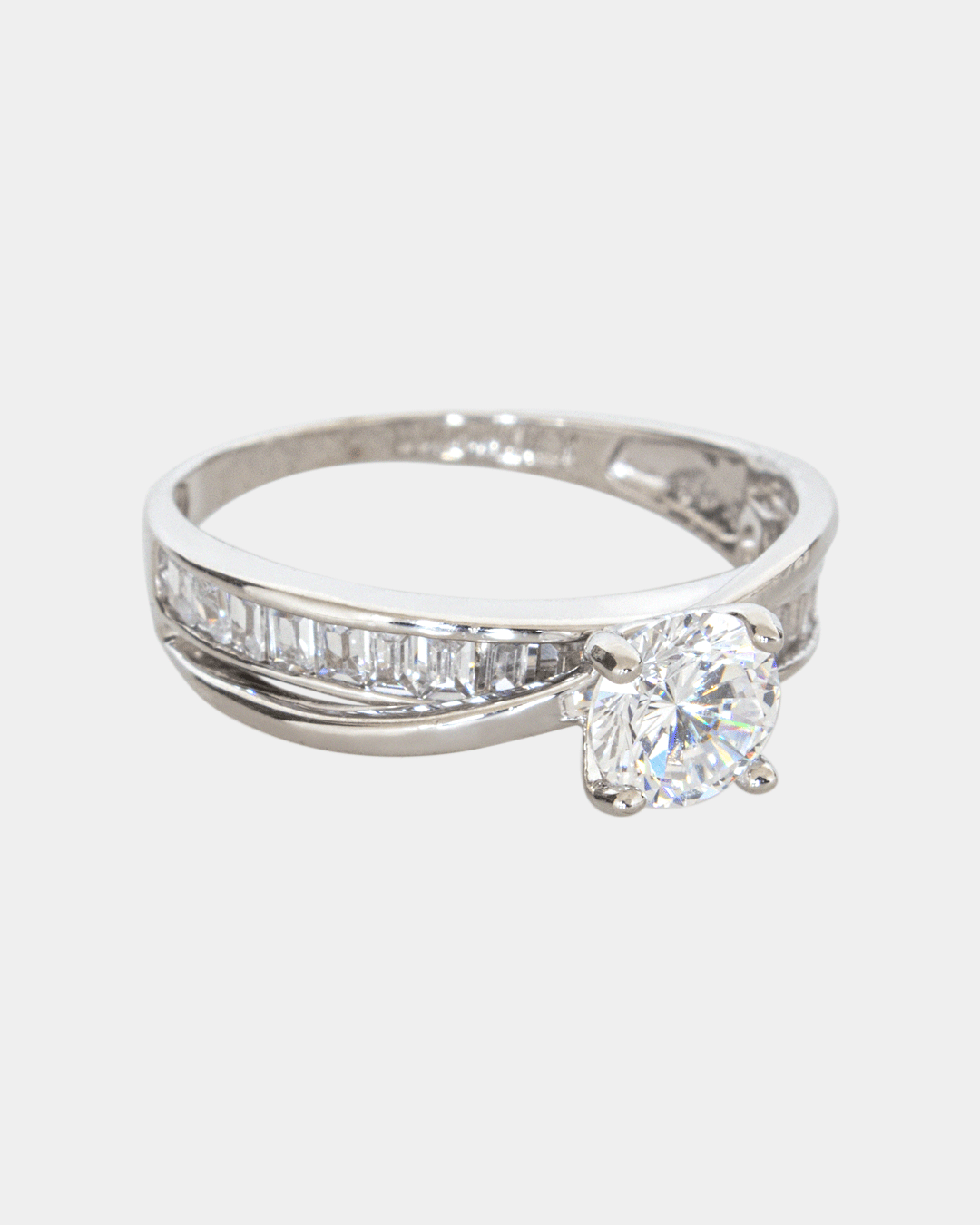 Anillo de Compromiso Blanco