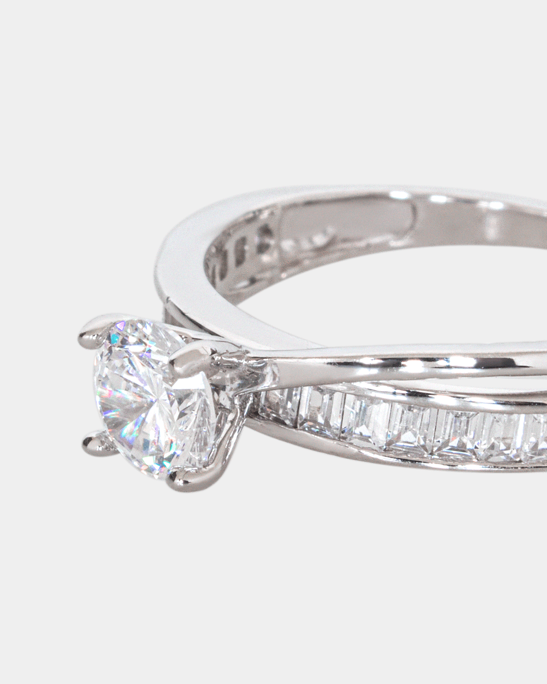 Anillo de Compromiso Blanco