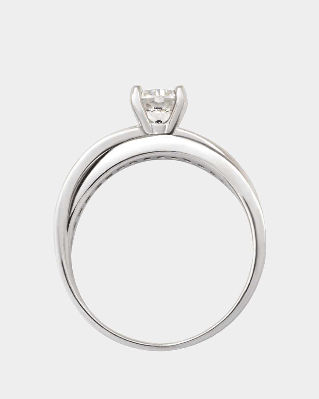 Anillo de Compromiso Blanco