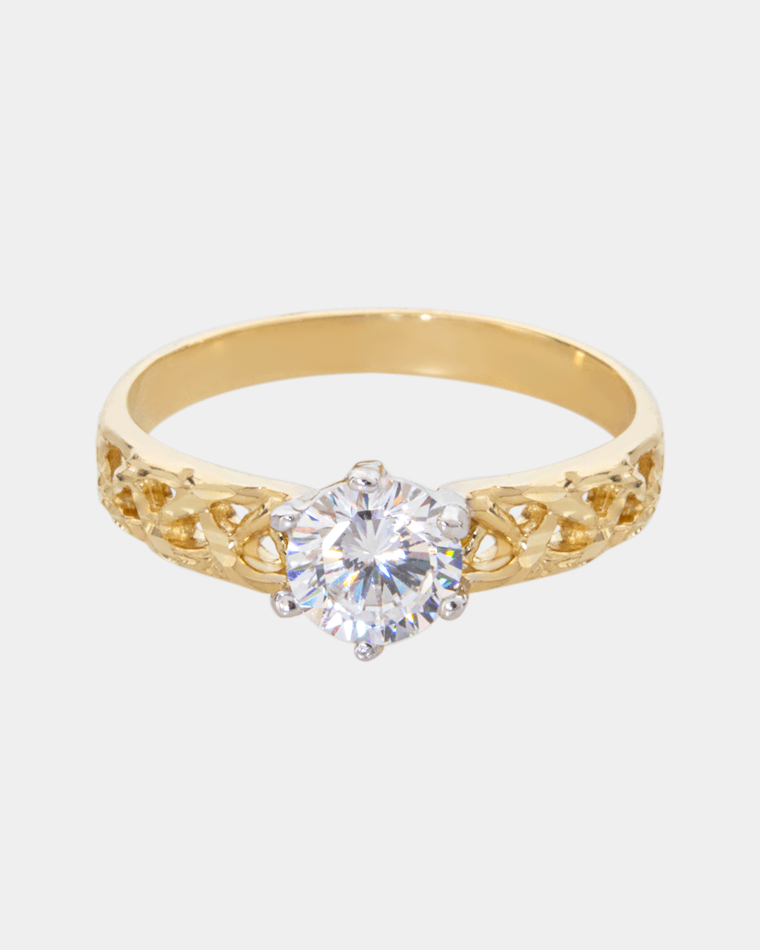 Anillo de Compromiso Moderno