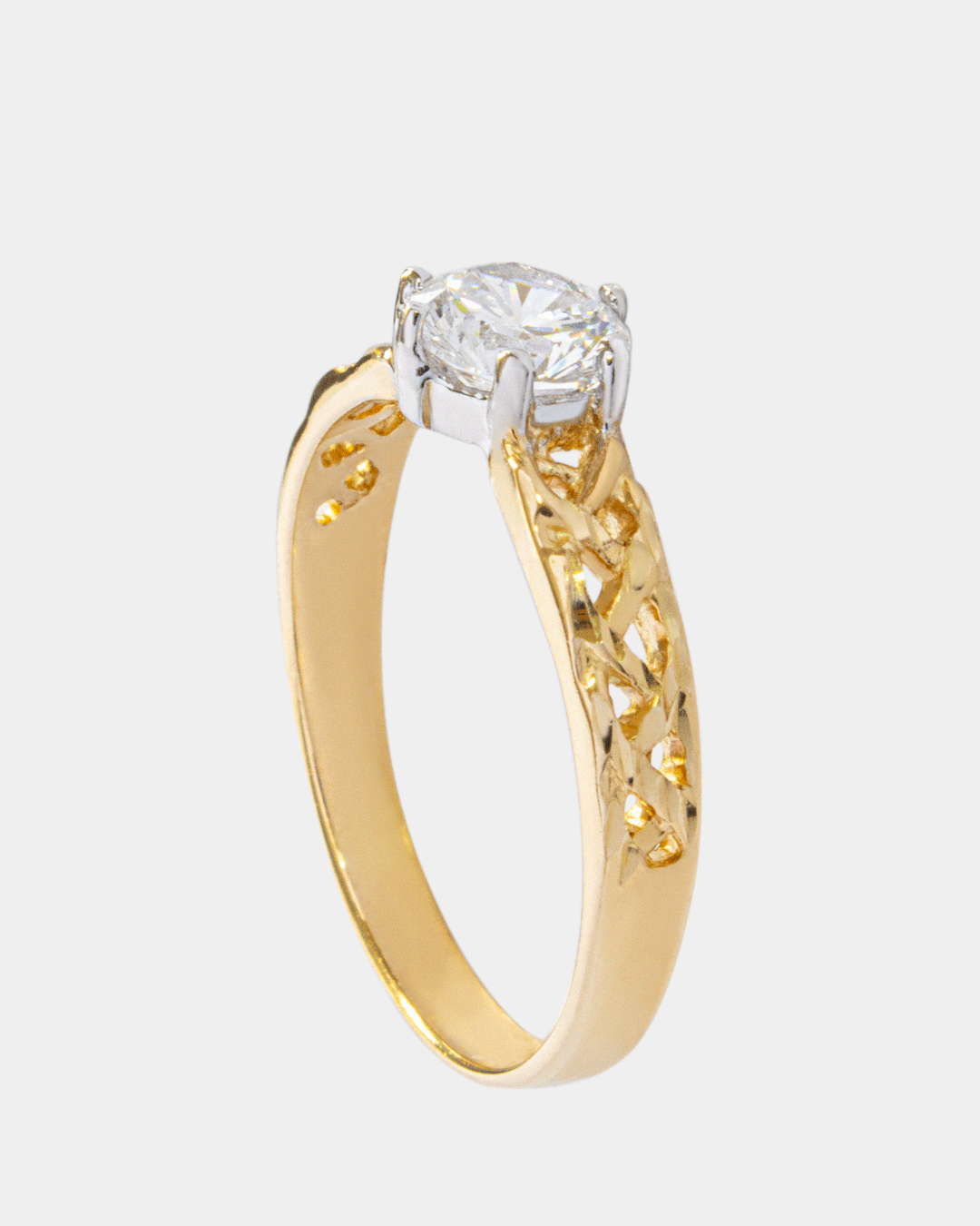Anillo de Compromiso Moderno