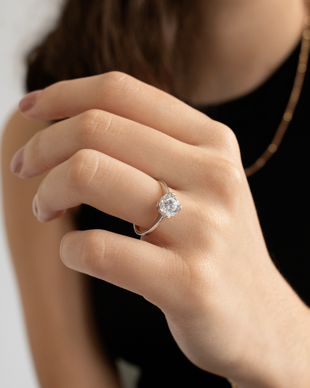 Anillo de Compromiso Minimalista