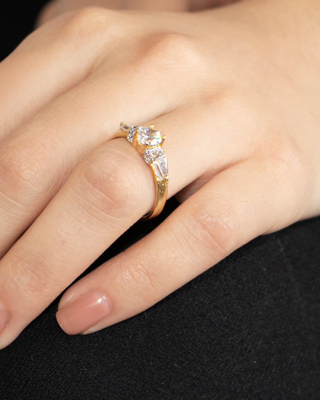 Anillo de Compromiso Vintage