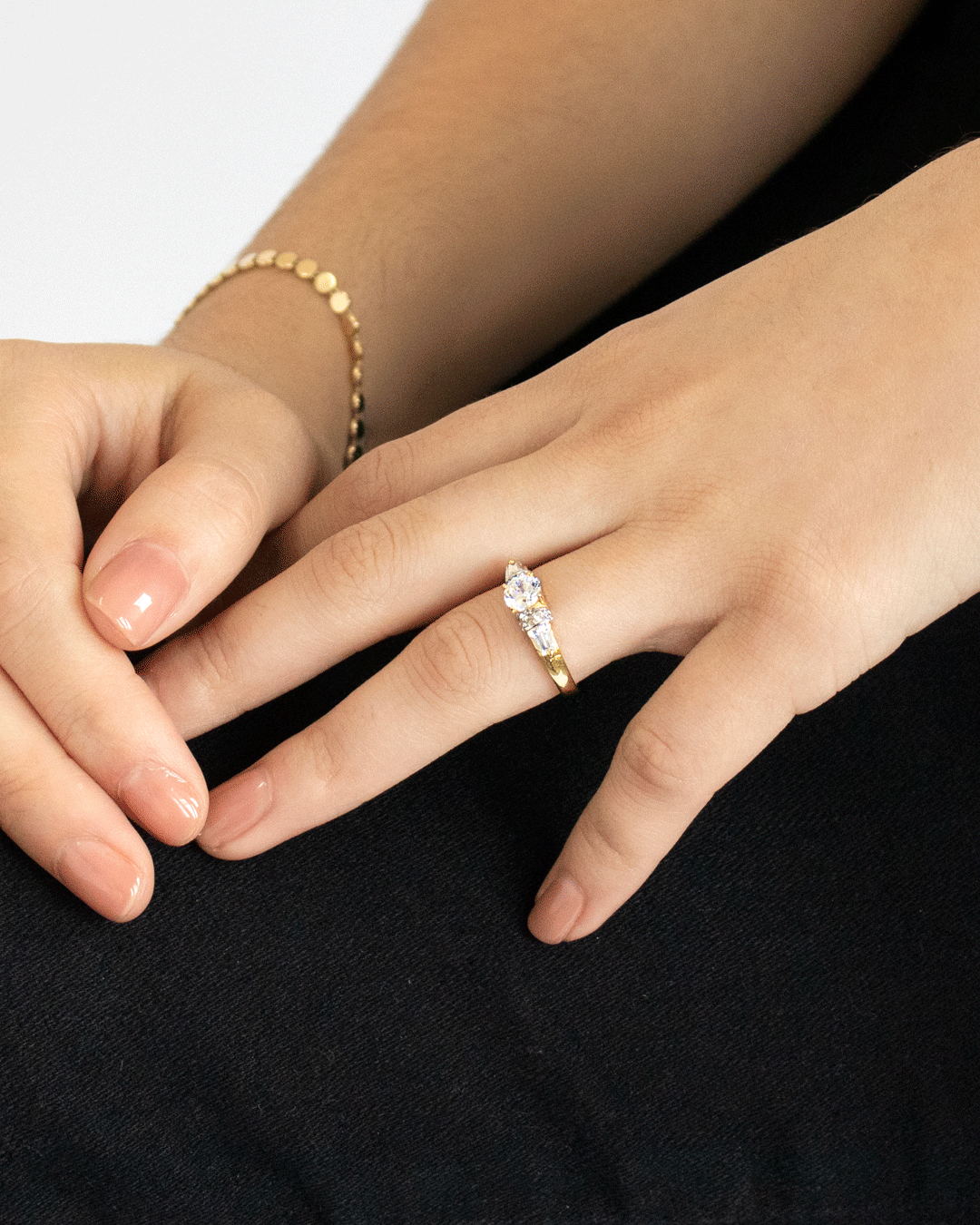 Anillo de Compromiso Vintage