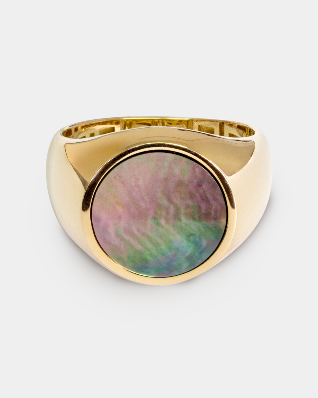 Anillo para Hombre con Madre Perla