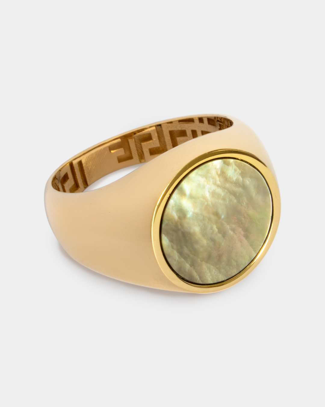 Anillo para Hombre con Madre Perla