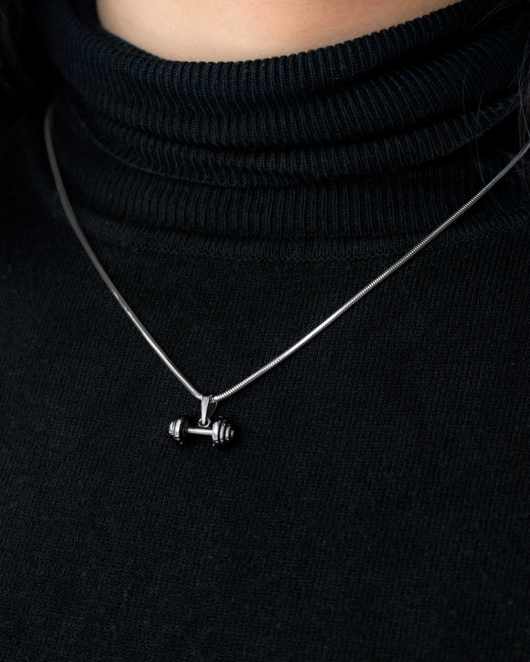 Dije de Mancuerna Oro Negro