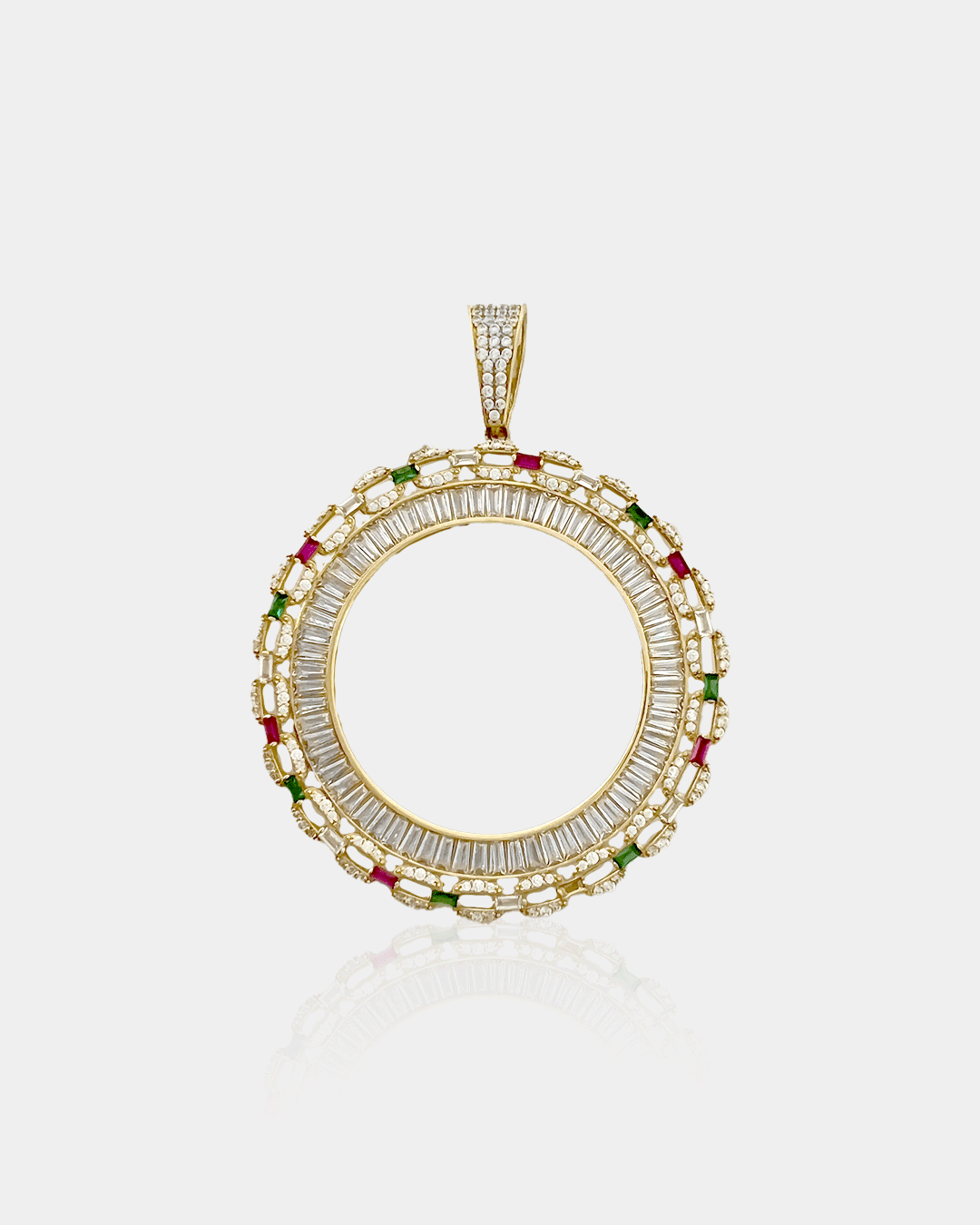 Dije con Zirconias de Colores