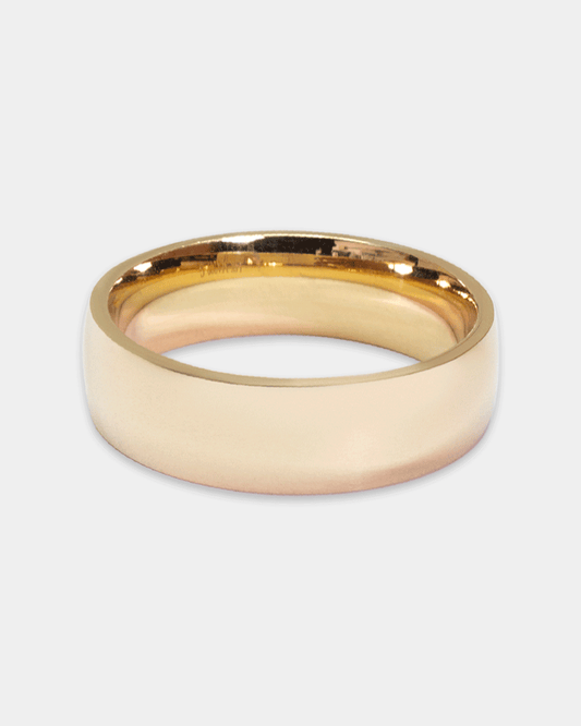 Argolla de Matrimonio Clásica Confort de Oro Amarillo
