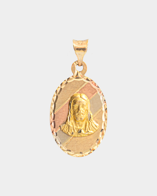 Medalla Sagrado Corazón Tres Oros 10k