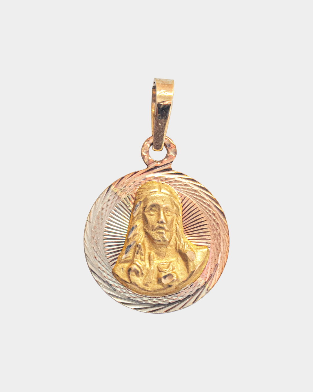Medalla Sagrado Corazón Tres Oros 10k