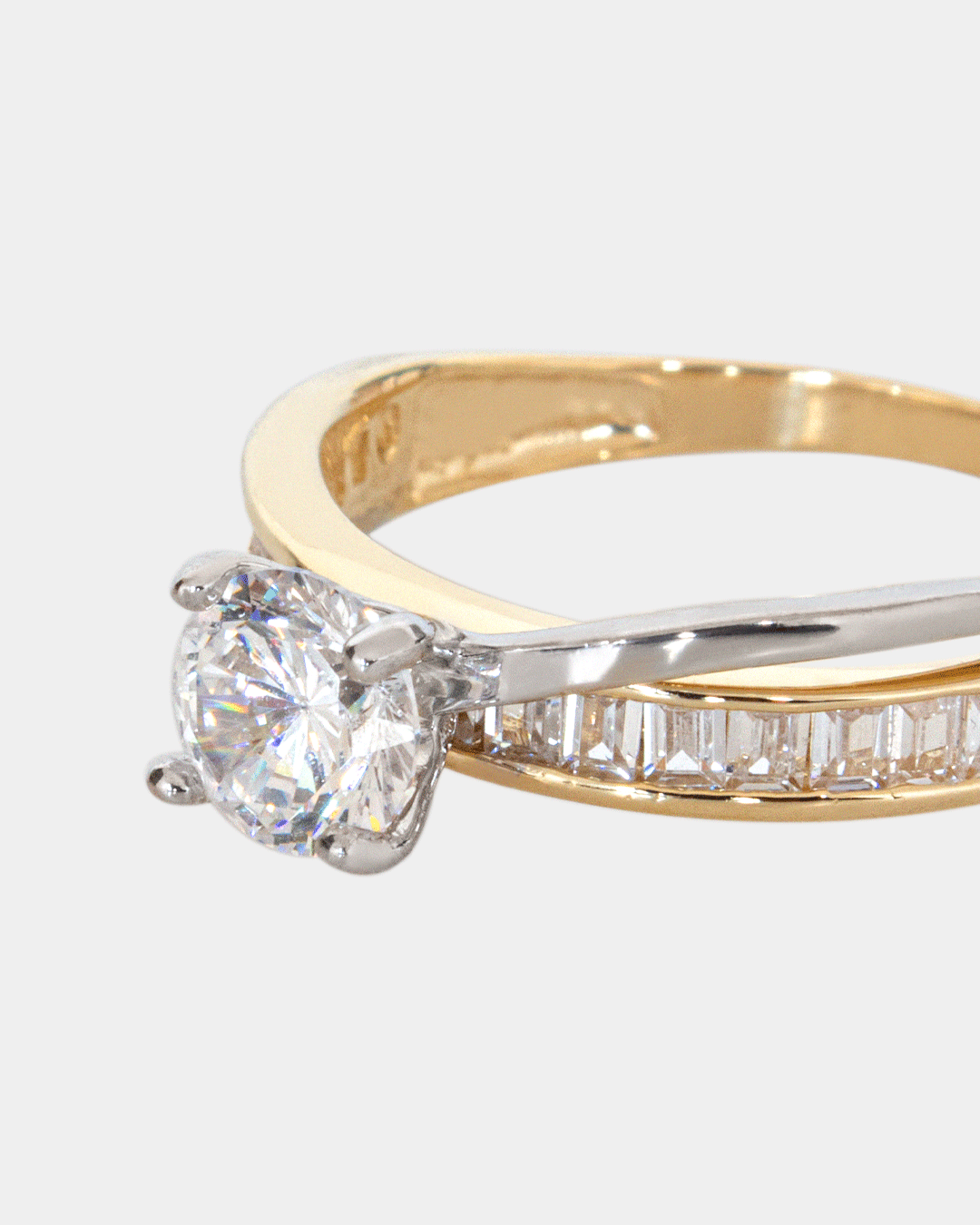 Anillo de Compromiso Amarillo