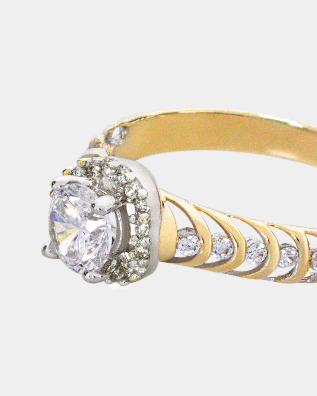 Anillo de Compromiso Moderno